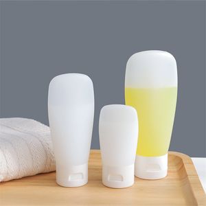 30ml 60ml 100ml 120ml 150ml 200ml Empty Frosted Plastic Squeeze Bottle Makeup Comestic Soft Tube Bottles Portable Container