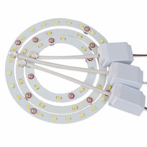Bollen DIY Ringvormige LED Plafondlamp Retrofit Circulaire Board Circlin Light Circle 90-265V