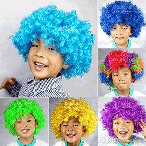 Halloween Party Funny Circus Clown Wigs Disco Explosive Caps for Explosive Head Wig Dance Wedding Party Dress Performance Props XVT0113