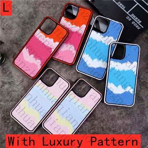 مصمم أزياء حالات الهاتف لـ iPhone 14 14plus 14pro 13 13pro 12 11 Pro Max XS XR XSMax 8 Plus Top Hudge Flower Pattern Pattern Patter