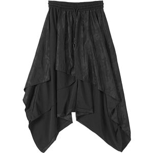Men's Pants 2021 Goths Culottes Male Big Personality Cos Harem Plus Size Trousers