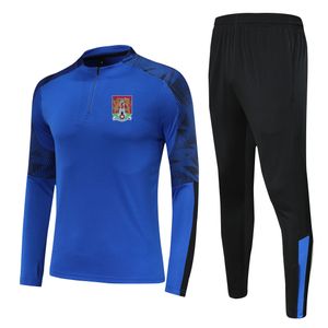 Northampton Town F.C Dimensioni per bambini 4xs a 2xl tracce di tute per il tempo libero set uomini abiti sportivi per esterni per kit di case giacche pantalone per abbigliamento sportivo tuta