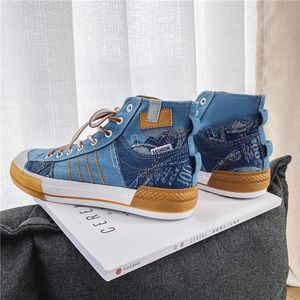 2021 Projektant Buty do biegania dla mężczyzn Lekkie Głębokie Niebieski Moda Męskie Trenerzy Wysokiej Jakości Sporty Outdoor Sneakers Rozmiar 39-44 qw