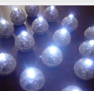 Nowy LED Balon Światła Mini Okrągły kształt Świecące Light Paper Latarnia Ślub Boże Narodzenie Bar Party Dekoracji Dostawy