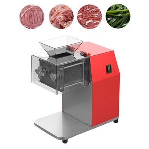 Commercial Meat Cutter Machine Electric Slicer Stainless Steel Meat Cutting Machine Cabbage Shredder 1100W