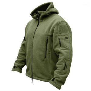 남자 미국 겨울 열 양털 전술 재킷 야외 스포츠 후드 코트 군사 Softshell 하이킹 야외 육군 재킷