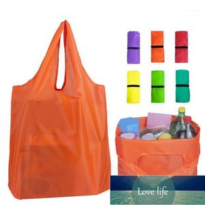 Storage Bags Multifunctional Portable Folding Shopping Waterproof Household Tote Bags1