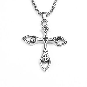 Pendant Necklaces Fashion Parts Punk Men's Retro Necklace Cool Casting Cross