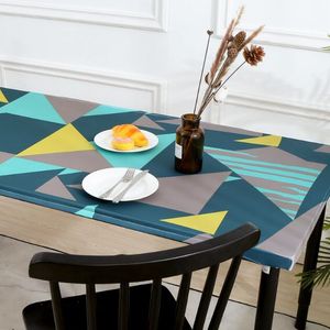 Elastic table cloth Printed tablecloth stretch Dust cover For dining room home decor Indoor and outdoor picnic