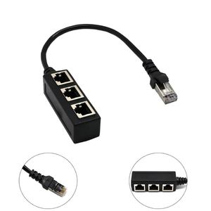 Wholesale lan ethernet splitter connector for sale - Group buy Computer Cables Connectors LAN Ethernet Network RJ45 Connector Splitter Adapter Cable For Networking Extension Male To Female F