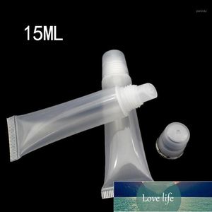 Opslagflessen Kruiken ml st Clear Plastic Soft Slang Tube voor Lipgloss Lege Draagbare Offerbare Lip Verfolie Hervulbare C Factory Prijs Design Design