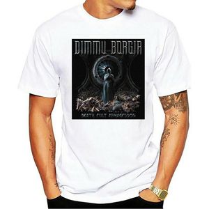 T shirts Hommes Do Armageddon Culto Da Morte de Dimmu Borgir S XL Preto Metal Offl Das Mulheres Dos Homens Unisex Moda T shirt