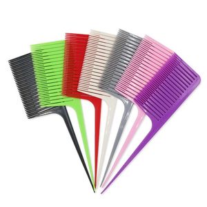 Profession Dyeing Hair colors Comb Weave Tail Pro-hair Weaving Cutting Comb Hair Brushes