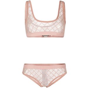 Womens Swimwear Lace Lingerie Fashion Designer Bra Set Breathable Comfortable Underwear Two Colors