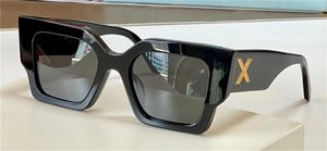 moda tasarımı güneş gözlüğü 1003 büyük kare plaka çerçeve modaya uygun ve çok yönlü stil yaz dış mekan gözlükleri en kaliteli UV 400 lens