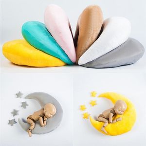 Pillow Born Auxiliary Props Po Modeling Baby Pography Assistant Moon Star Solid Color Home Decoration Accessories