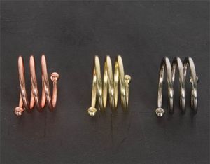 Wholesale золотые кольца салфетки круглые держатели салфетки пряжки для свадьбы, обеда, столовые украшения