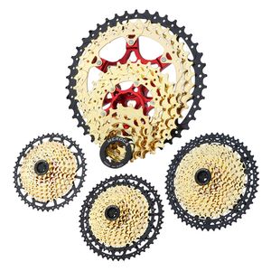 Split MTB Bicicleta Freewheels 9 10 11 12 Velocidade Liga de aço Mountain Bicycle Cassette Flywheel 11t roda dentada