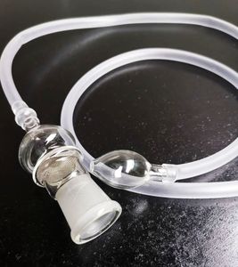 Silikonpisk för förångare varm glas förångare slangdiameter 18,8 mm adapter torr ört förångare rökning Tillbehör Vape vatten rör Zeusart Shop Selling