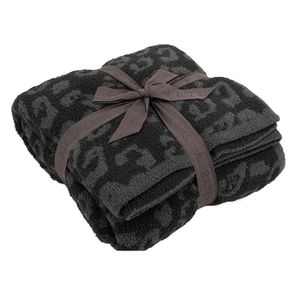 Jacquard Leopard Wool Blanket Knitted Blankets Plush Fashion Summer Home Office Sofa Shawl Nap Sleep Shawls