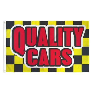 Home and Holiday Bandeiras de qualidade Carros Flag Automotive Business 3 x 5 pés Usado New Autos Revendedor Assinar 3x5 FT Pé 100D Flag Resistente UV