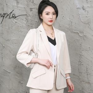 Ternos femininos blazers tridimensionais manga casual blazer jaqueta feminina primavera outono escritório profissional senhoras sólidas 2xl para 7xl mais tamanho