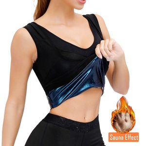 Oryginalny Unisex Sauna Sauna Shaper Waist Trainer Kamizelka Corset Odchudzanie Odchudzanie Damskie Tank Sports Top Shapewear