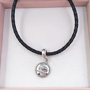 Kit per creazione di gioielli in argento sterling 925 di Pandora, solo ciondoli originali per auto, catena, braccialetti fai da te, piccola collana boho per donna, uomo, ciondolo con perline, braccialetto 791169_E011