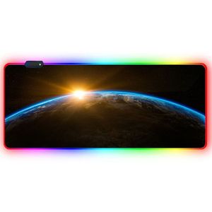 Novo 800 * 300 * 4mm cor RGB mouse pad LED luminous mouse pad jogo de tamanho grande mouse pad frete grátis