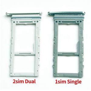 SIM -kortfackplats för Samsung Obs 10 Obs 10 Plus 5G Galaxy Note10+ Original Telefonchip Micro SD -korthållare Adapter