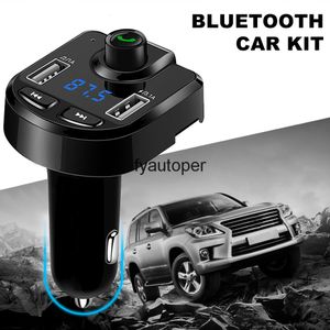 Oto Araba İç Evrensel Bluetooth Handsfree Kiti FM Verici MP3 Çalar Tipi C QC3.0 USB Hızlı Şarj