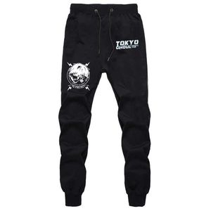 Anime Tokyo Ghoul Kaneki Ken Pantaloni Uomo Casual Pantaloni Pantaloni Bodybuilding Fitness Pantaloni Autunno Inverno Pantaloni sportivi Plus Size Y0927