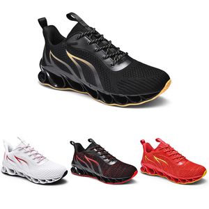 Bieganie nie ma marki do nowolentnych butów Mężczyźni ognia Czerwone Czarne Złoto Blade Blade Fashion Casual Mens Treners Outdoor Sports Sneakers