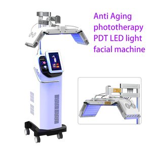 Nyaste PDT Skin Föryngring Skönhetsmaskin LED Ljusfotodynamisk terapi Ansiktsbehandling Maskin 2 års garanti