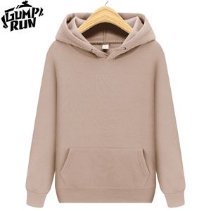 Felpe con cappuccio da uomo invernali spesse e calde in pile Felpe streetwear maschili Hip Hop Pullover casual con cappuccio 210813