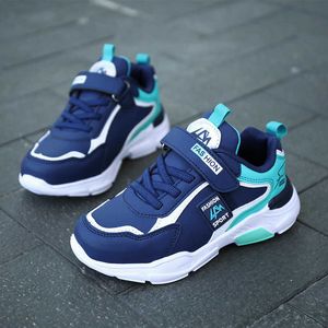 Spor çocuk ayakkabı çocuklar için sneakers çocuklar rahat ayakkabılar kızlar sneakers deri anti-kaygan ayakkabı öğrenci tenis infantil G1025