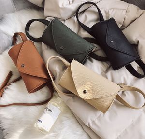 Mode Taille Taschen Frauen PU Leder Fanny-Pack Gürtel Taschen Retro Kleine Telefon Geldbörse Beutel Kette Umhängetasche celular für mädchen