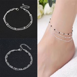 Wholesale vintage ankle bracelets for sale - Group buy Anklets pc Women Tassel Beach Chain Anklet Vintage Multilayer Boho Ankle Bracelet Foot Jewelry