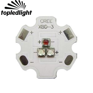 ダウンライトトプレットライトクリーXBD XB D LEDS LEDエミッタランプ照明DIY赤い黄色の白緑RGBライト20mm PCBボード