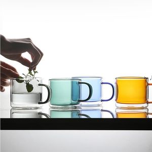 250ml bicchieri da vino bevono bicchiere da bevanda bicchiere tazza da caffè succo di caffè tazze di acqua tazza di tè tazza creativa doppio fondo tazze di vetro per la casa RRA10129