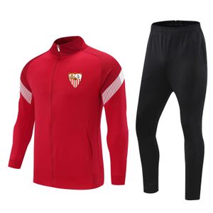 Sevilla FC Child leisure sport Sets Winter Coat Adult outdoor activities Training Wear Suits sports Shirts jacket