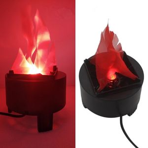 Novelty Stage Party Decor Lighting Effect Virtual Fake Fire Flame LED Tyg för Halloween KTV Bar Entertainment Supplies