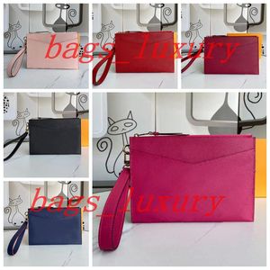 Purse for Women Fashion Removable Wristband Clutch Bag Travel Zipper Genuine Leather Old Flowe Small Square Bag With Box
