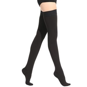 23~32mmHg Men and Woman Thigh High Compression Stockings for Varicose Veins 211221