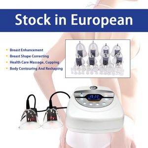 UE sem imposto de mama elétrica Bomba de mama de mama a vácuo Copo Terapia Massageador Máquina de Máquina Infravermelha Aquecedor Vibrator Estimulador de Tóximo Melhoria