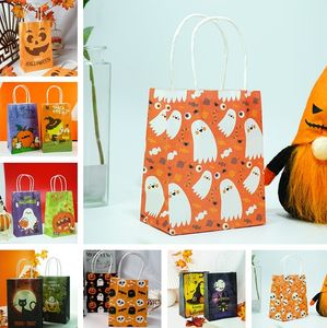 Halloween Candy Tote Christmas Gift Okłady urodzinowe Party Cukierki Cookies Chocolate Packing Bag ZC513