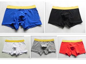 Letras de Alta Qualidade Homens Underwear Algodão BoxerShorts Homens Comborable Calcinha Set Gay Sexy Underwear Homem Boxer Shorts Underwear