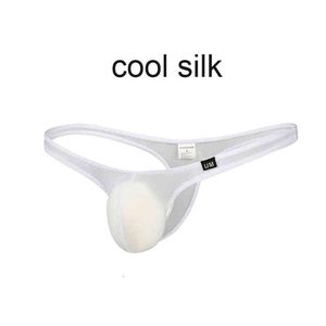 Wholesale cool sex toys for sale - Group buy G Strings Men Sexy Cool Silk Thongs Tight Pick Pouch Men Sex Toy Underwear Transparent Fashion T back Low Waist G strings