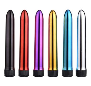 Kraftfull Multi-Speed ​​Bullet Pocket Dildo Vibrator G-Spot Climax Massager Clit Kvinna Masturbate Vibrator Sex Dolls J0420