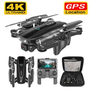 S167 GPS z kamerą 5g RC Quadcopter Drons HD 4K WIFI FPV Składany Off-Point Photos Zdjęcia Video Helicopter Toy